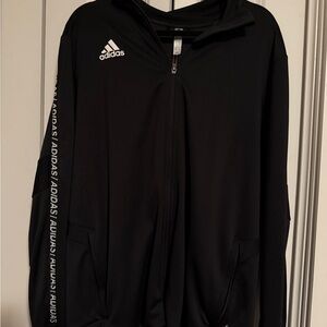 Adidas Black Zip-Up